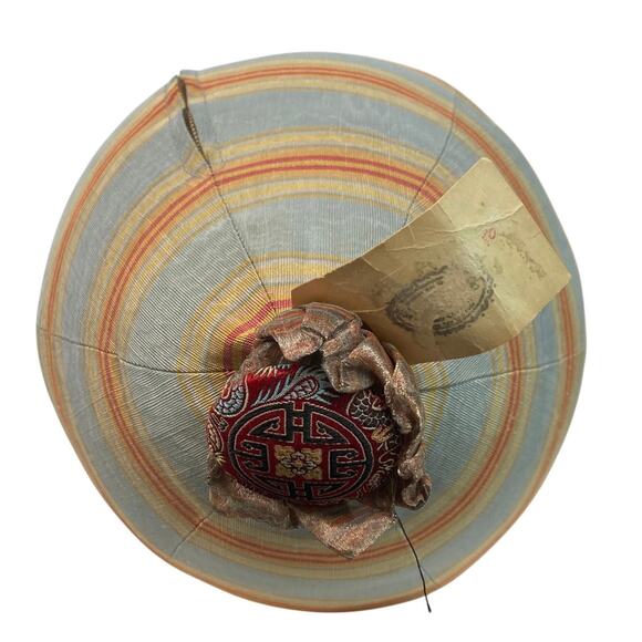 Rare Vintage Mackenzie Childs Bolster Homecoming Queen Football Cushion Pillow - Picture 8 of 13